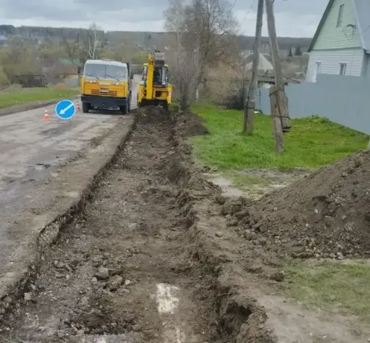 В Белинском обустроят тротуары возле детского сада и школы